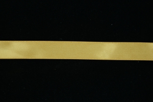 Single Faced Satin Ribbon , Old Gold, 7/8 Inch x 100 Yards (1 Spool) SALE ITEM